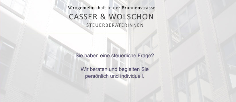 B&uuml;rogemeinschaft in der Brunnenstrasse, Casser & Wolschon 
